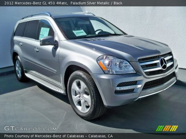 2012 Mercedes-Benz GL 450 4Matic in Paladium Silver Metallic