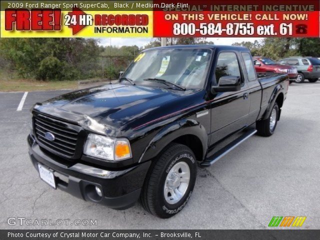 2009 Ford Ranger Sport SuperCab in Black