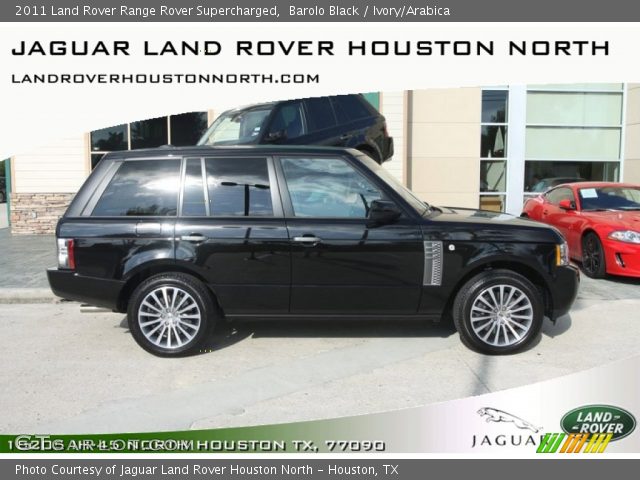 2011 Land Rover Range Rover Supercharged in Barolo Black