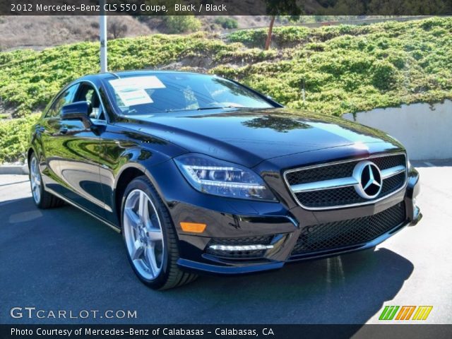 2012 Mercedes-Benz CLS 550 Coupe in Black