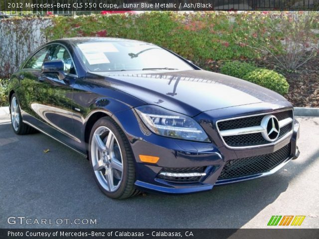 2012 Mercedes-Benz CLS 550 Coupe in Lunar Blue Metallic