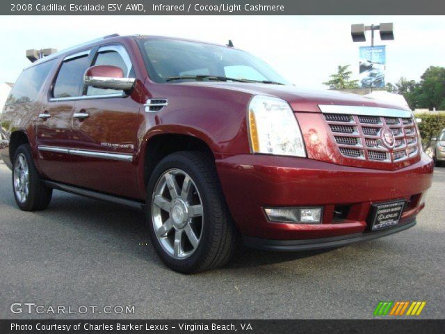 2008 Cadillac Escalade ESV AWD in Infrared