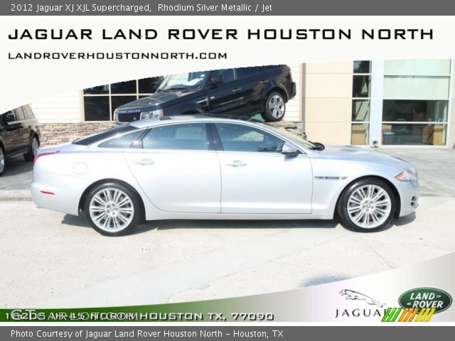 2012 Jaguar XJ XJL Supercharged in Rhodium Silver Metallic