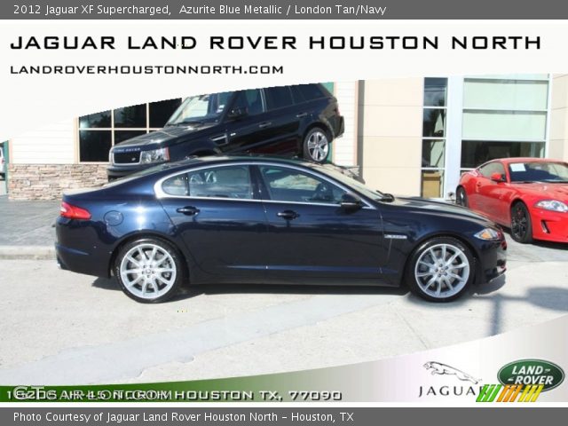 2012 Jaguar XF Supercharged in Azurite Blue Metallic