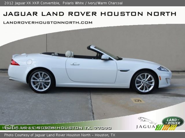 2012 Jaguar XK XKR Convertible in Polaris White