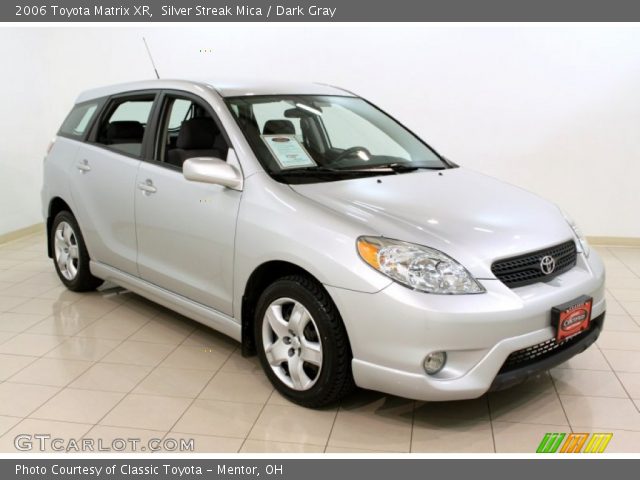 2006 Toyota Matrix XR in Silver Streak Mica