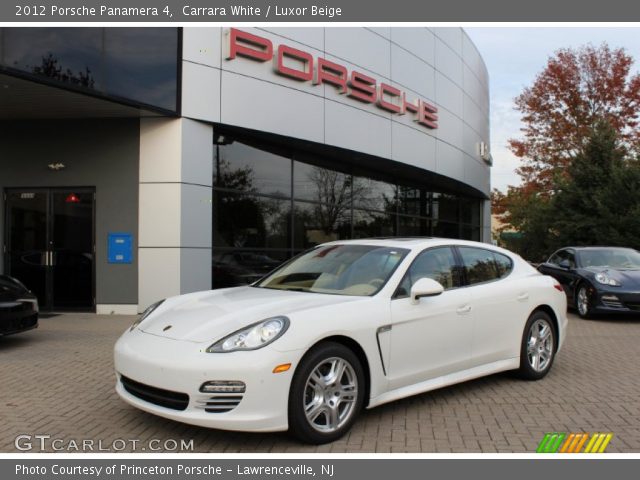 2012 Porsche Panamera 4 in Carrara White