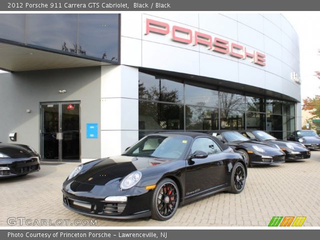 2012 Porsche 911 Carrera GTS Cabriolet in Black