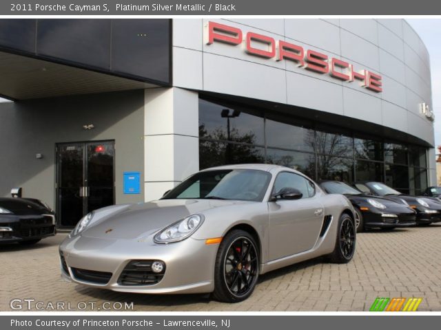 2011 Porsche Cayman S in Platinum Silver Metallic