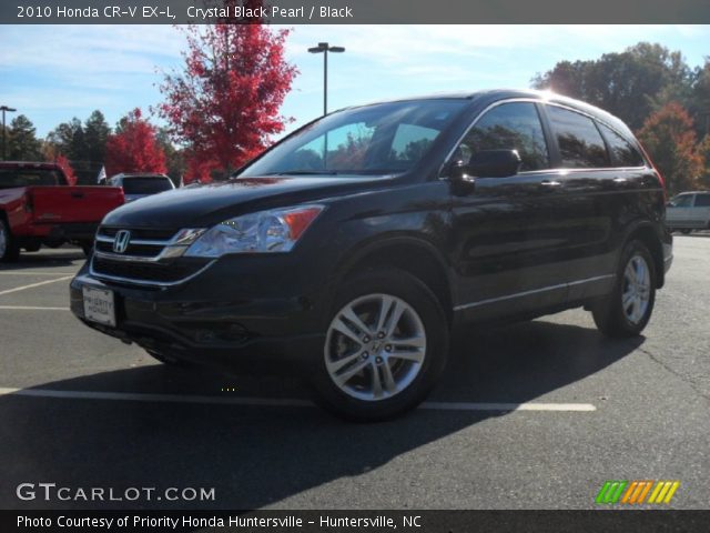 2010 Honda CR-V EX-L in Crystal Black Pearl