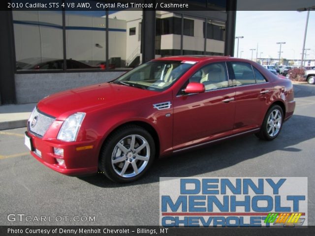 2010 Cadillac STS 4 V8 AWD in Crystal Red Tintcoat
