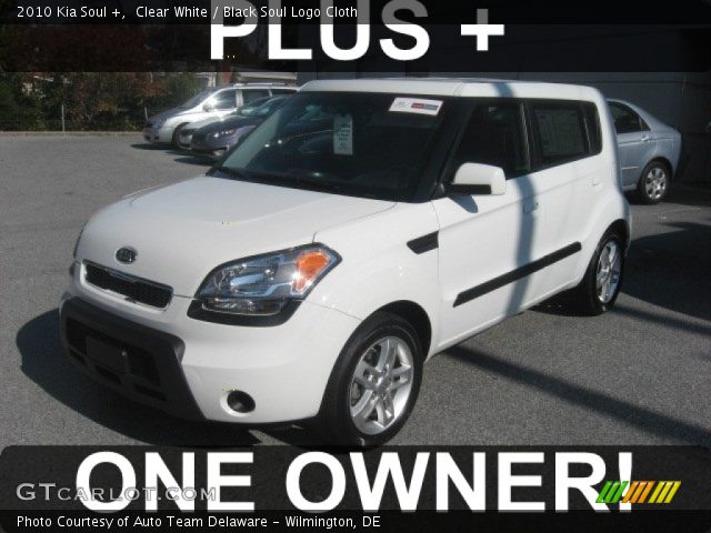 2010 Kia Soul + in Clear White