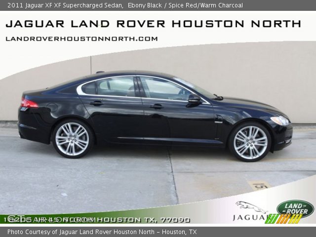 2011 Jaguar XF XF Supercharged Sedan in Ebony Black