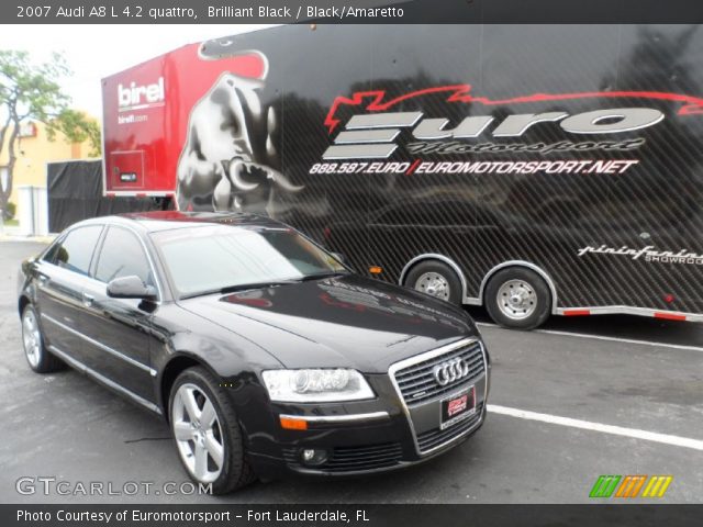 2007 Audi A8 L 4.2 quattro in Brilliant Black