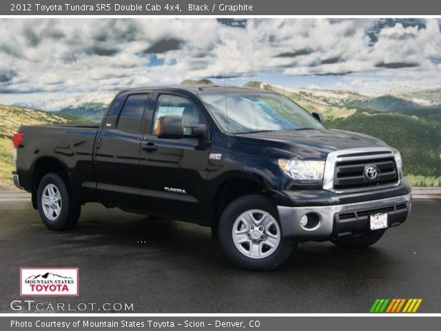 2012 Toyota Tundra SR5 Double Cab 4x4 in Black