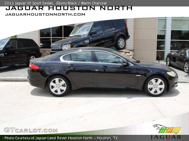 2011 Jaguar XF Sport Sedan in Ebony Black