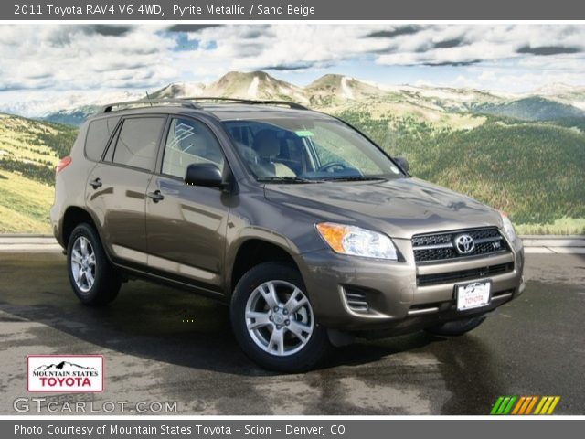 2011 Toyota RAV4 V6 4WD in Pyrite Metallic