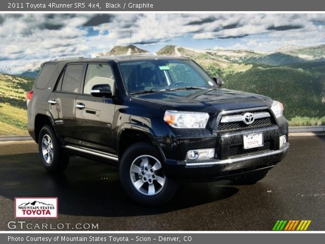 2011 Toyota 4Runner SR5 4x4 in Black