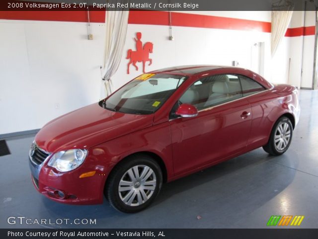 2008 Volkswagen Eos 2.0T in Paprika Red Metallic