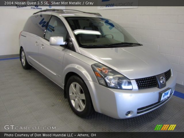 2004 Nissan Quest 3.5 SE in Silver Mist Metallic