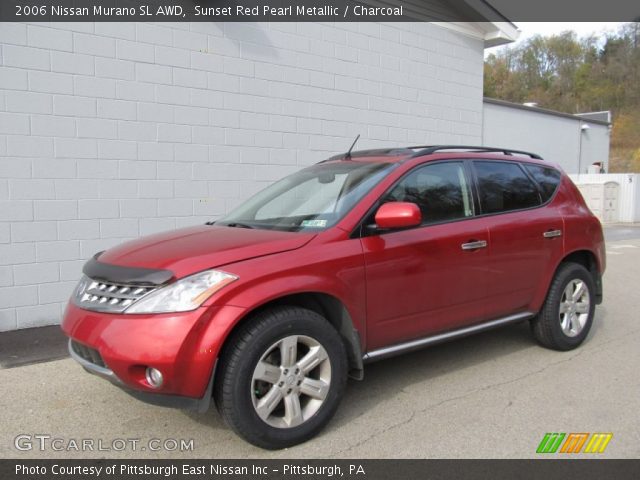 2006 Nissan Murano SL AWD in Sunset Red Pearl Metallic
