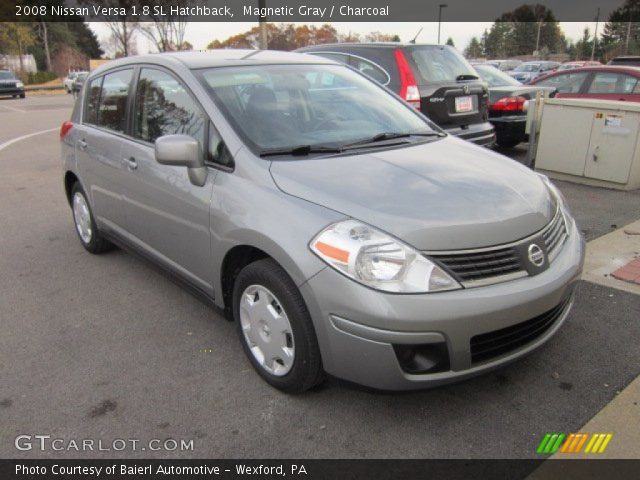 2008 Nissan Versa 1.8 SL Hatchback in Magnetic Gray