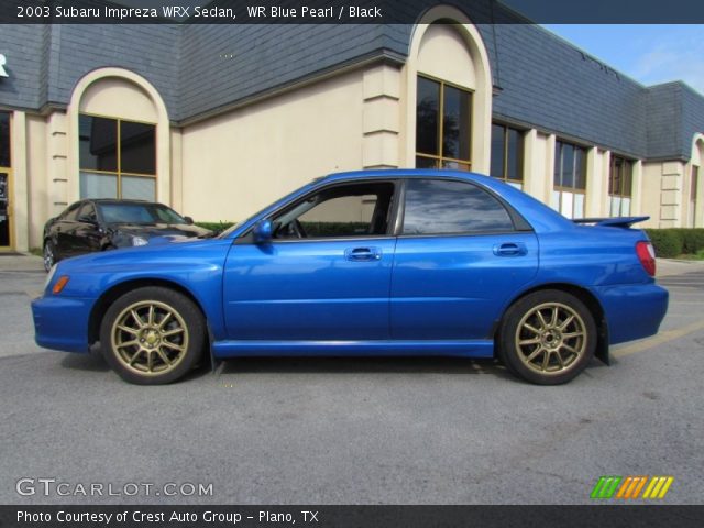 2003 Subaru Impreza WRX Sedan in WR Blue Pearl
