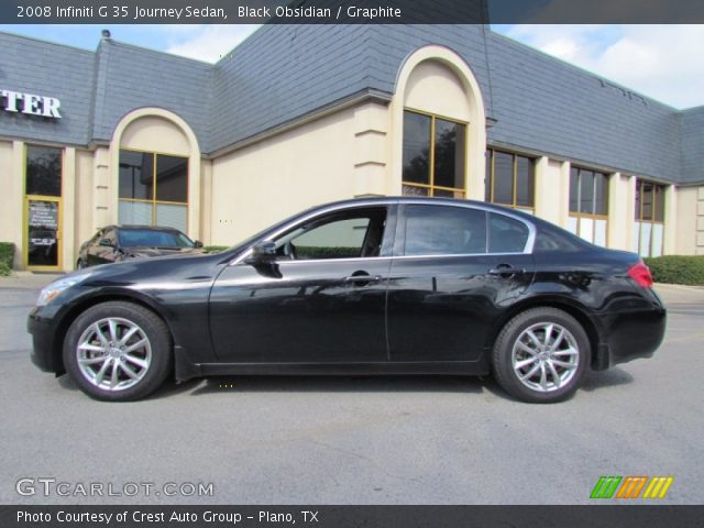2008 Infiniti G 35 Journey Sedan in Black Obsidian