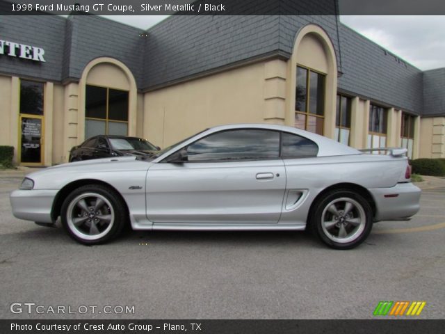 1998 Ford Mustang GT Coupe in Silver Metallic