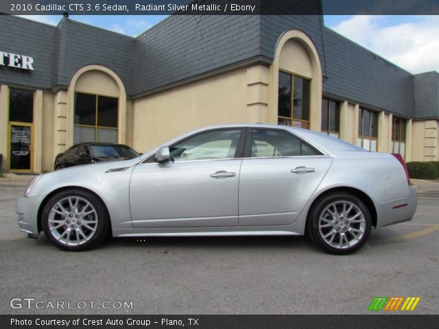2010 Cadillac CTS 3.6 Sedan in Radiant Silver Metallic
