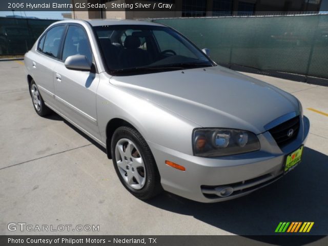 2006 Hyundai Elantra GLS Sedan in Sterling Silver