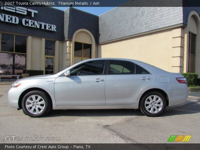 2007 Toyota Camry Hybrid in Titanium Metallic