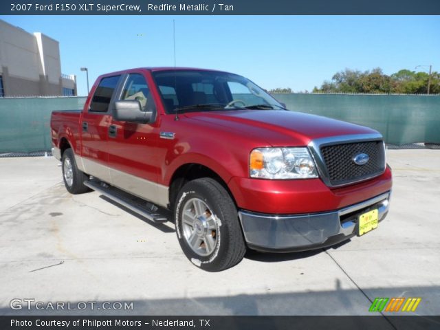 2007 Ford F150 XLT SuperCrew in Redfire Metallic