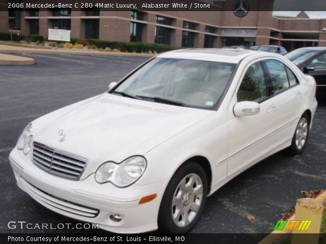 2006 Mercedes-Benz C 280 4Matic Luxury in Alabaster White