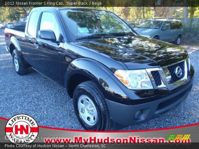 2012 Nissan Frontier S King Cab in Super Black