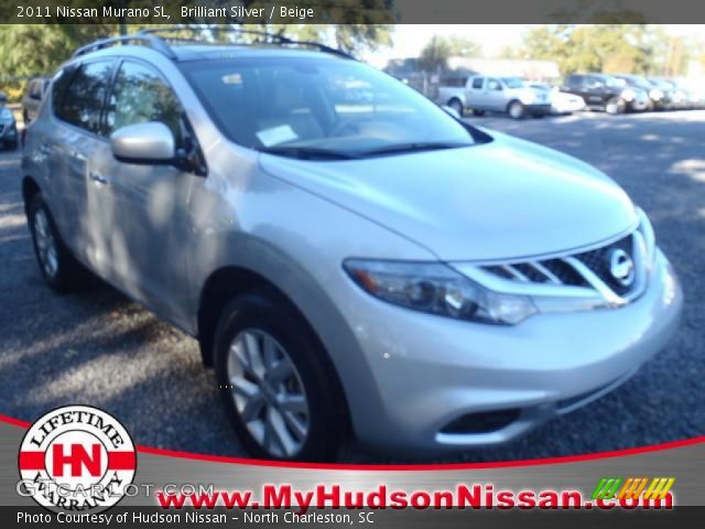2011 Nissan Murano SL in Brilliant Silver