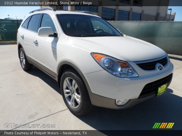 2012 Hyundai Veracruz Limited in Stone White