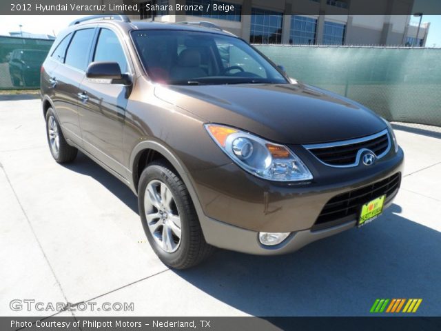 2012 Hyundai Veracruz Limited in Sahara Bronze