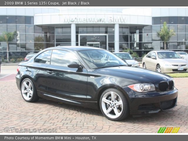 2009 BMW 1 Series 135i Coupe in Jet Black