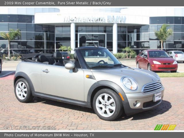 2009 Mini Cooper Convertible in Pure Silver Metallic