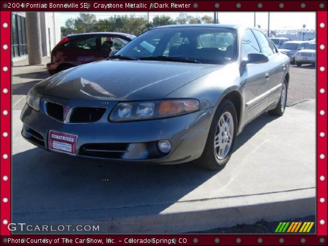 2004 Pontiac Bonneville SE in Graystone Metallic