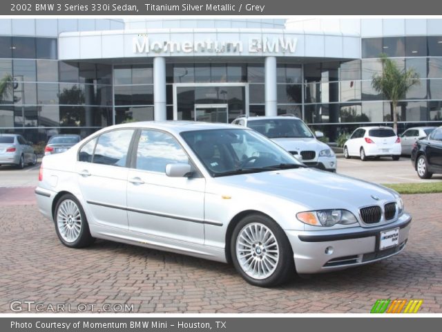 2002 BMW 3 Series 330i Sedan in Titanium Silver Metallic