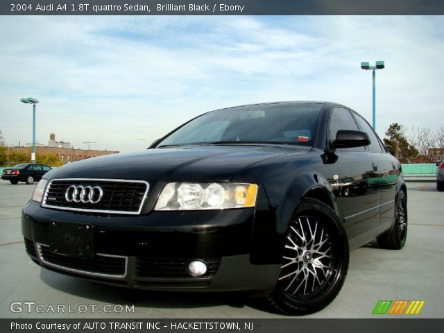 2004 Audi A4 1.8T quattro Sedan in Brilliant Black