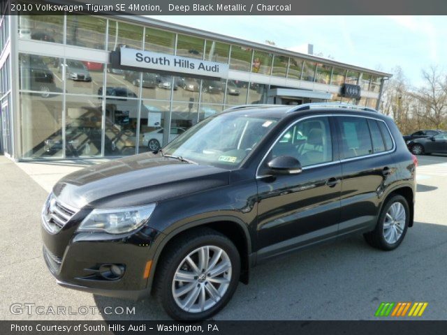2010 Volkswagen Tiguan SE 4Motion in Deep Black Metallic