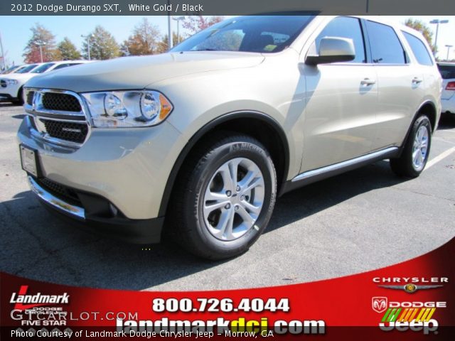 2012 Dodge Durango SXT in White Gold
