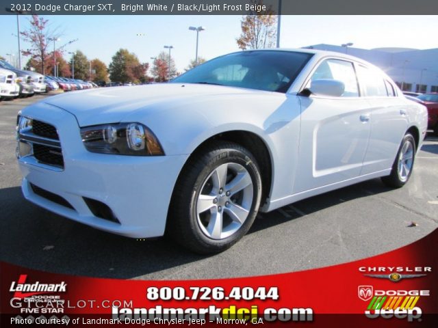 2012 Dodge Charger SXT in Bright White