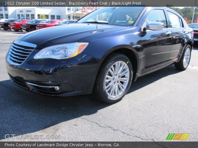 2012 Chrysler 200 Limited Sedan in Blackberry Pearl Coat
