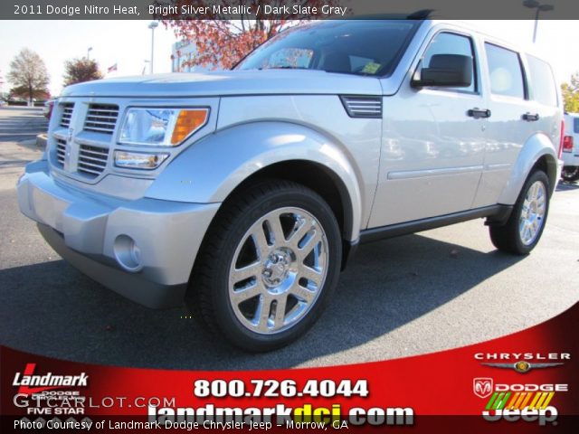 2011 Dodge Nitro Heat in Bright Silver Metallic