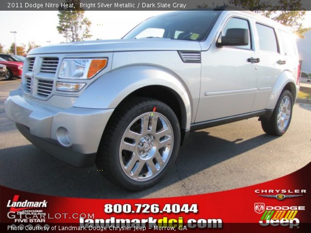 2011 Dodge Nitro Heat in Bright Silver Metallic