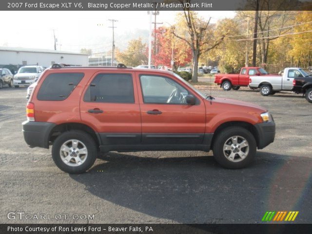 2007 Ford Escape XLT V6 in Blazing Copper Metallic